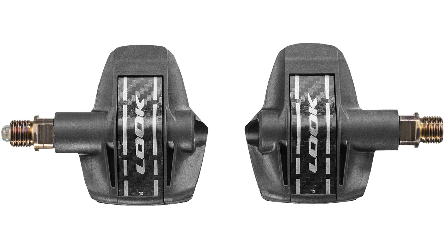 Look Keo Blade Power Single Powermeter Pedale black