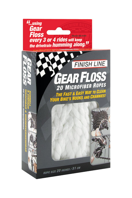 Finish Line Reinigungsfäden Gear Floss (20 Stück)