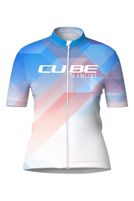 Cube WS Trikot CMPT TEAMLINE kurzarm white