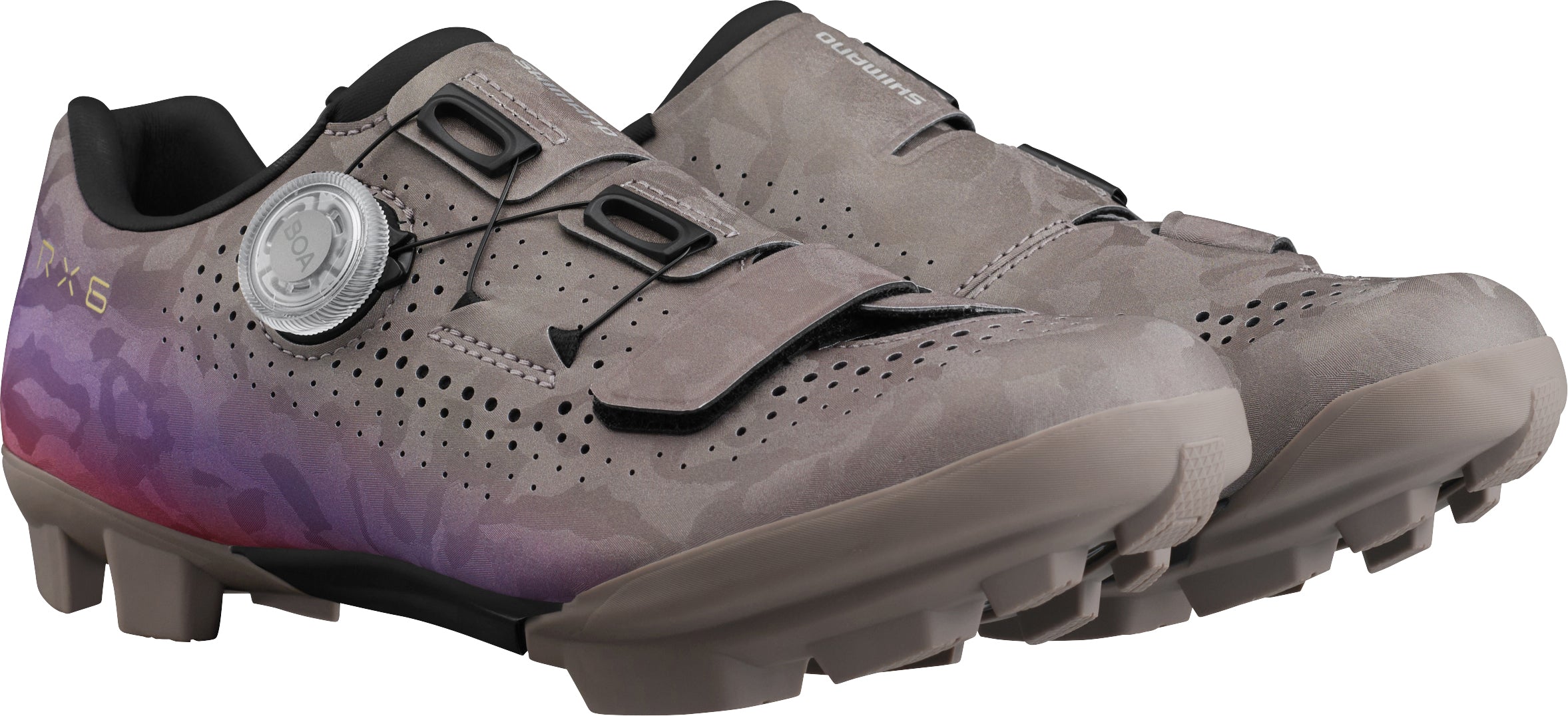 Shimano RX600W Gravel-Schuhe Damen gray/purple