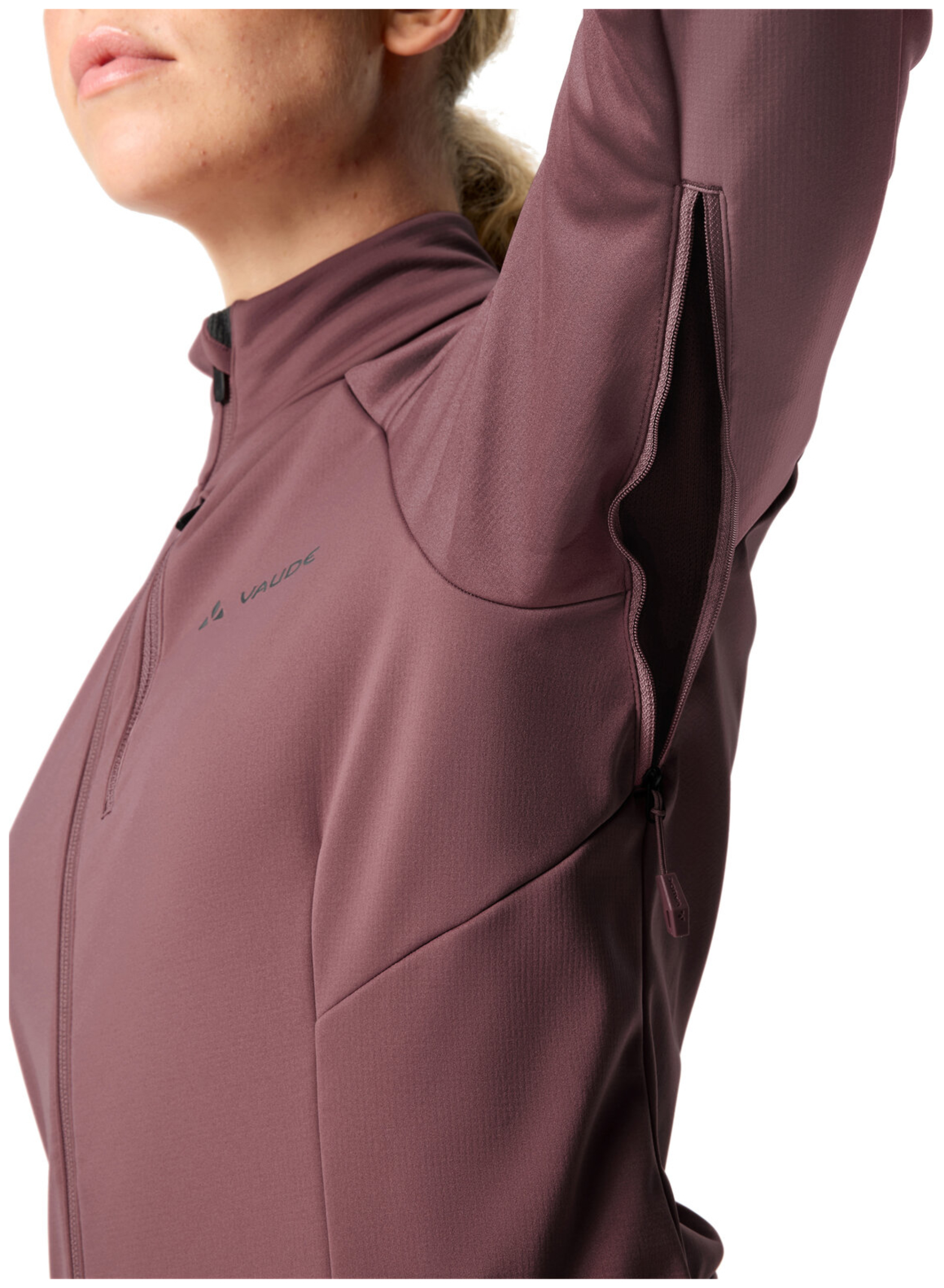 VAUDE Women's Posta Softshell Jacket II ruby dusk