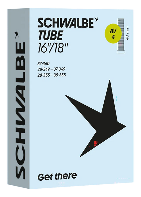 Schwalbe Schlauch Nr. 4 16/18" 28/37-340/355 AV