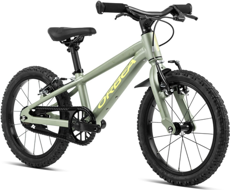 Orbea MX 16 Metallic Green Artichoke (Matt) - Yellow (Matt)