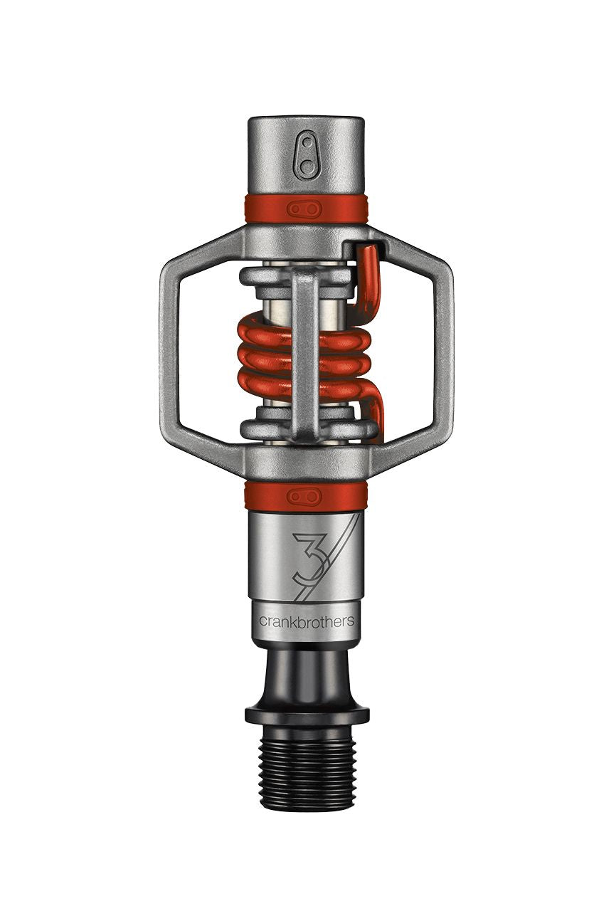 Crankbrothers Eggbeater 3 Pedale silver/red