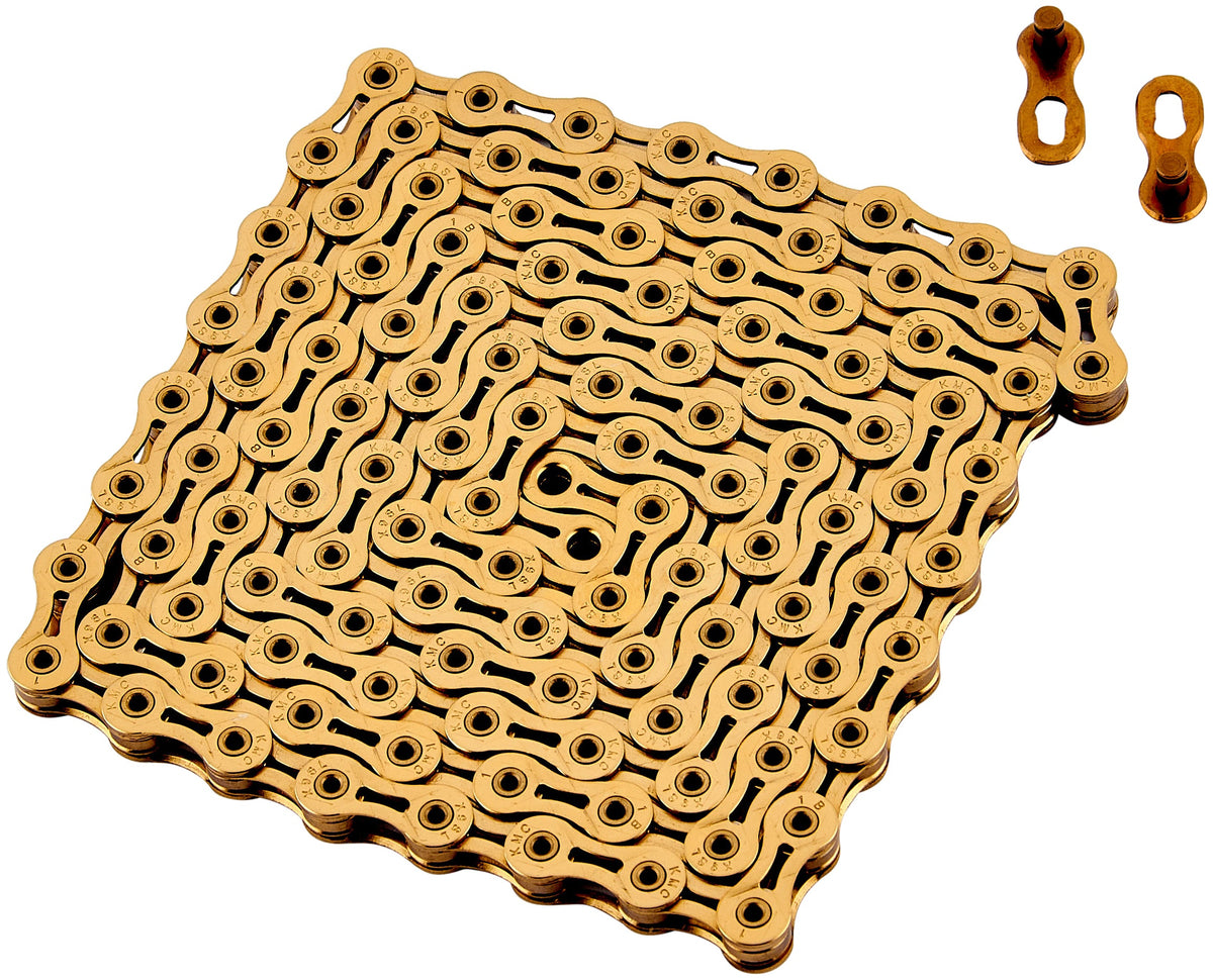 KMC X9SL Ti-N Kette 9-fach gold