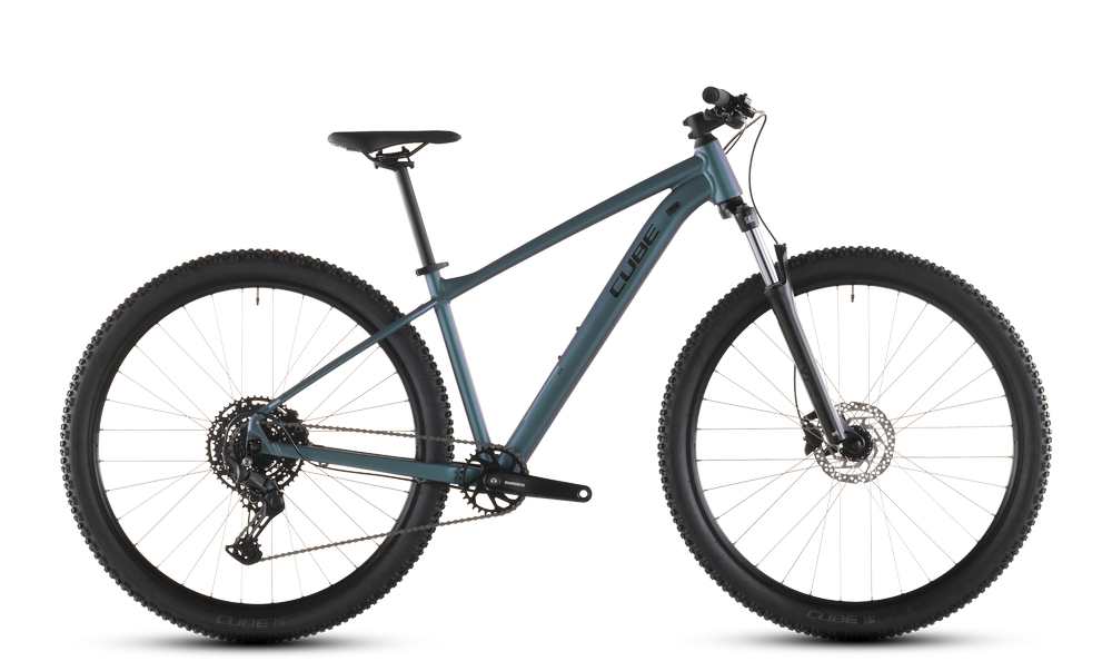 cube sattel mtb herren Cube Aim Pro (2026) | 27,5/29 Zoll MTB Hardtail | smaragdgrey´n´prism