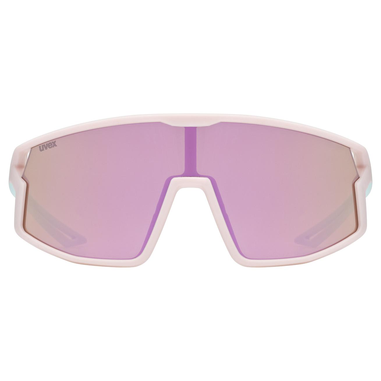 uvex Skyryse Jr. Radbrille Pink-Green Matt / Mirror Pink