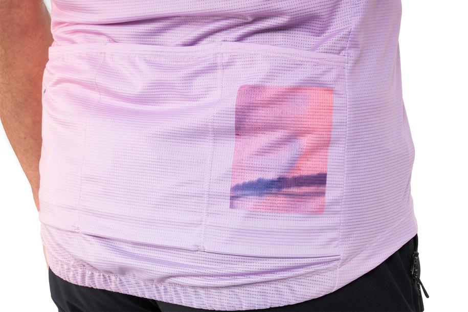 Cube Trikot CMPT Artline kurzarm purple´n´rose