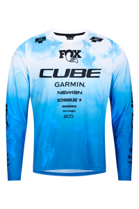 Cube X Actionteam | Herren MTB Trikot | topas blue – aktuelle Variante