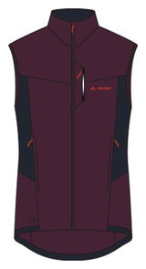 VAUDE Kuro Air Weste Herren schwarz/rot
