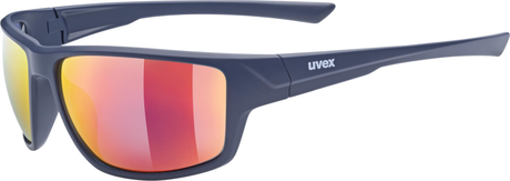 uvex Sportstyle 230 Radbrille Blue Mat / Mirror Red