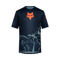 Fox Ranger SS Jersey Img Print | Kinder Kurzarm-Trikot | Arctic Blue – aktuelle Variante