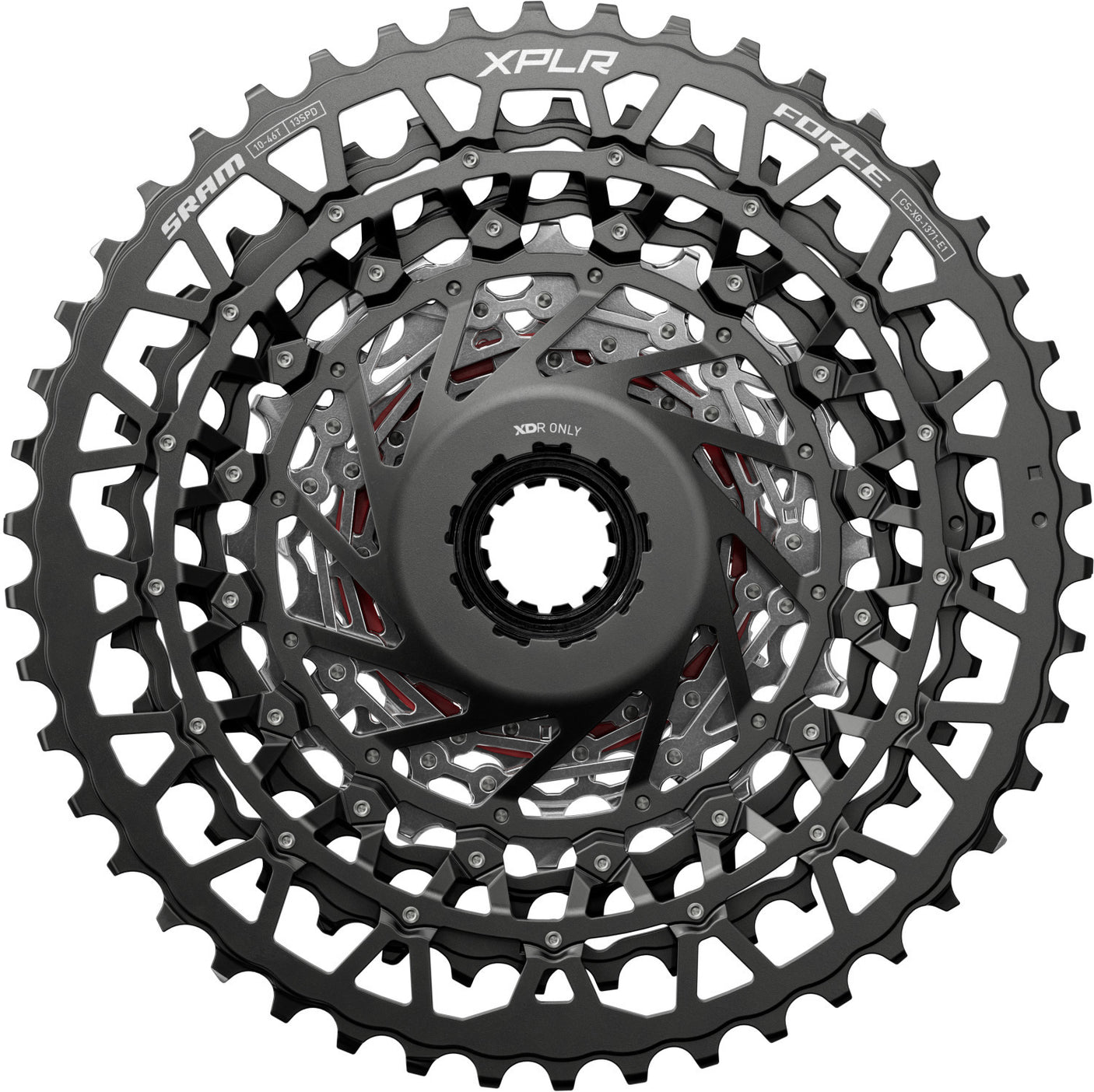 SRAM XG-1371 XPLR Kassette 13-fach  silber