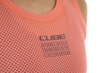CUBE WS Funktionsunterhemd Mesh ärmellos coral