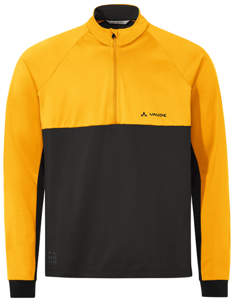 VAUDE Men's Qimsa Halfzip LS Shirt saffron