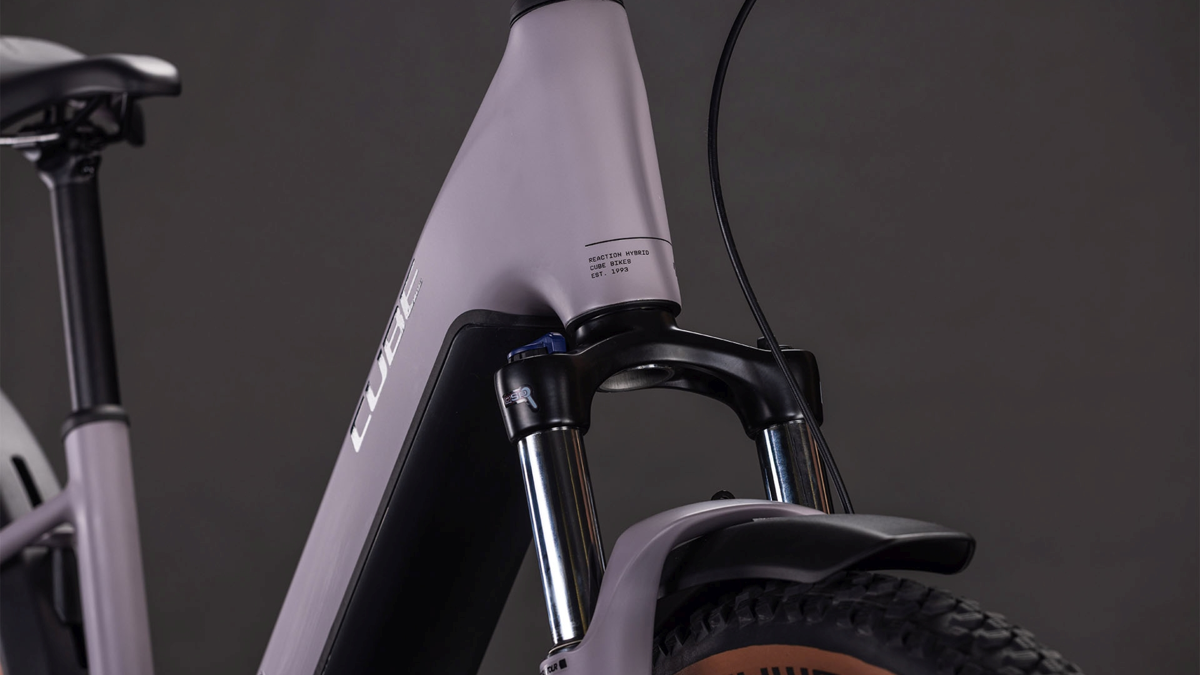 Cube Reaction Hybrid Performance 600 FE Easy Entry plumgrey´n´black (2026)