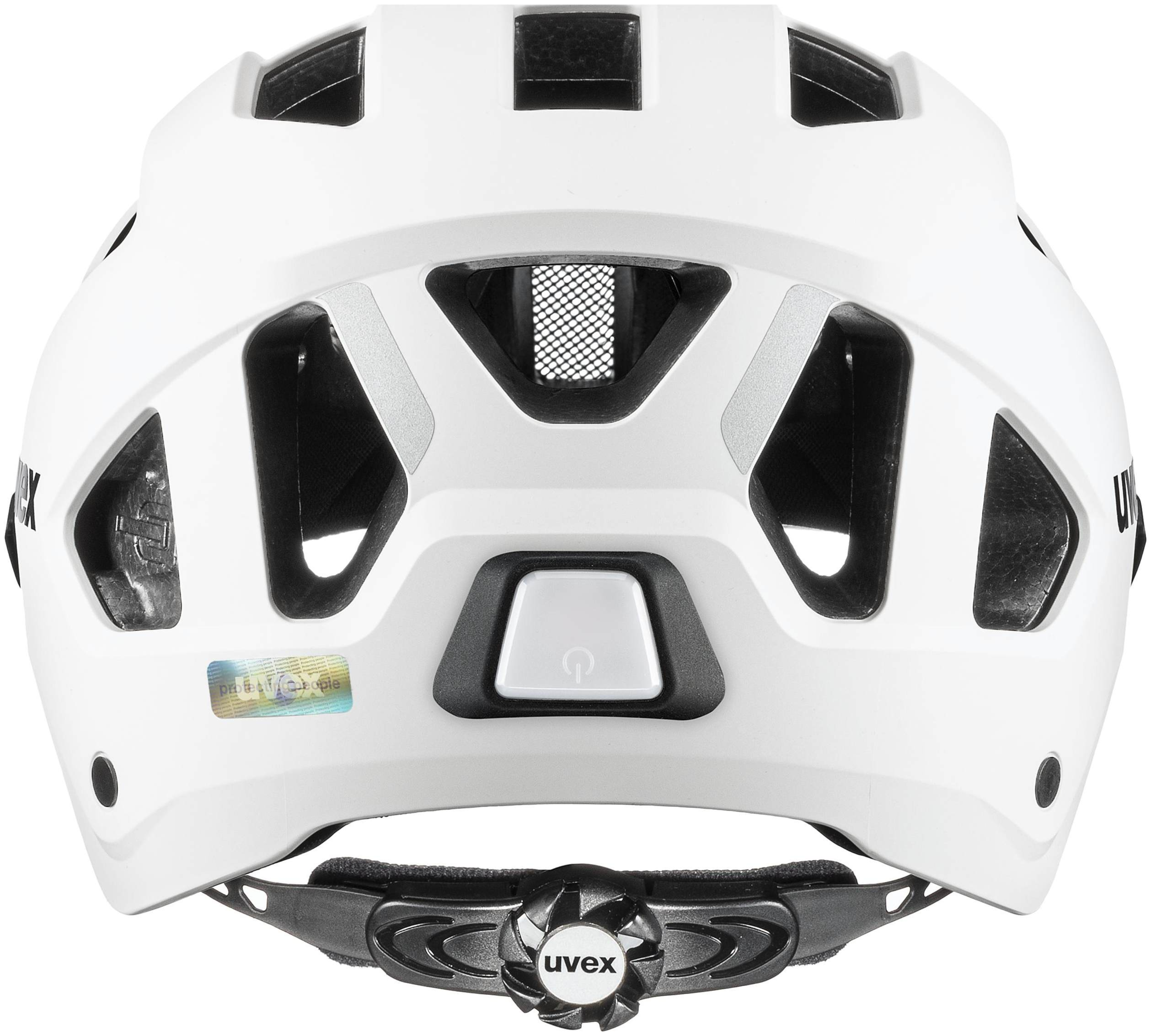 uvex Stride Visor white matt/ltm. silver