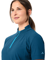 VAUDE Women's Adlux HZ Shirt shore blue