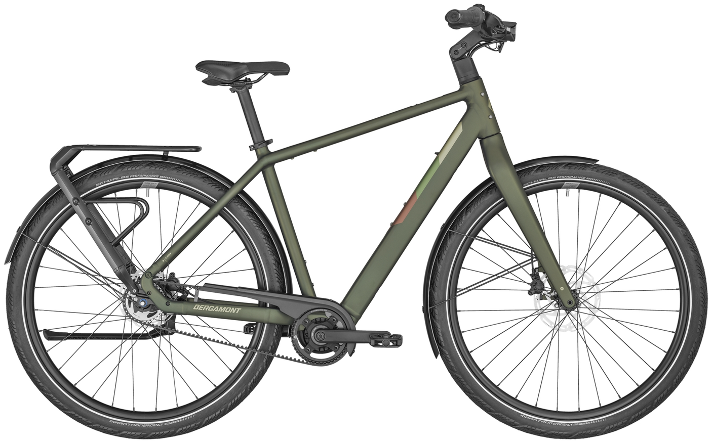 Bergamont E-Vitess Expert Gent Diamant 360 matt khaki green