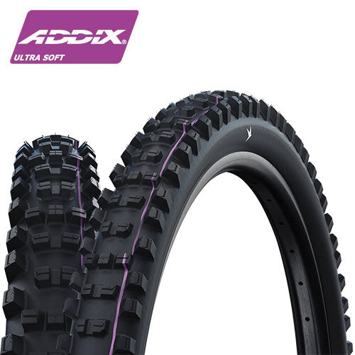 mtb reifen profiltiefe Schwalbe Shredda Rear GRAVITY PRO Addix Ultra Soft