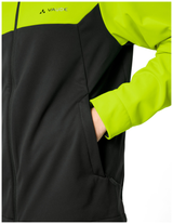 VAUDE Men's Qimsa Hooded Softshell Jacket II neon yellow
