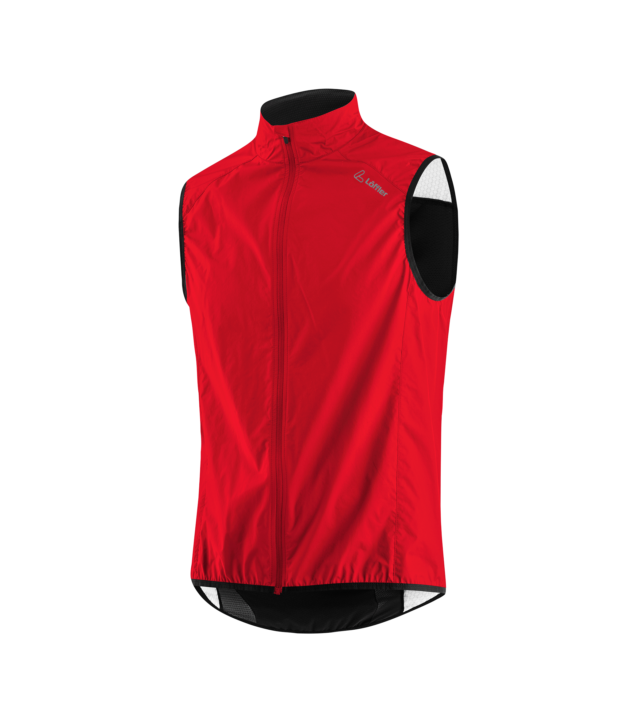 Löffler M Bike Vest Cf Wpm Pocket Red