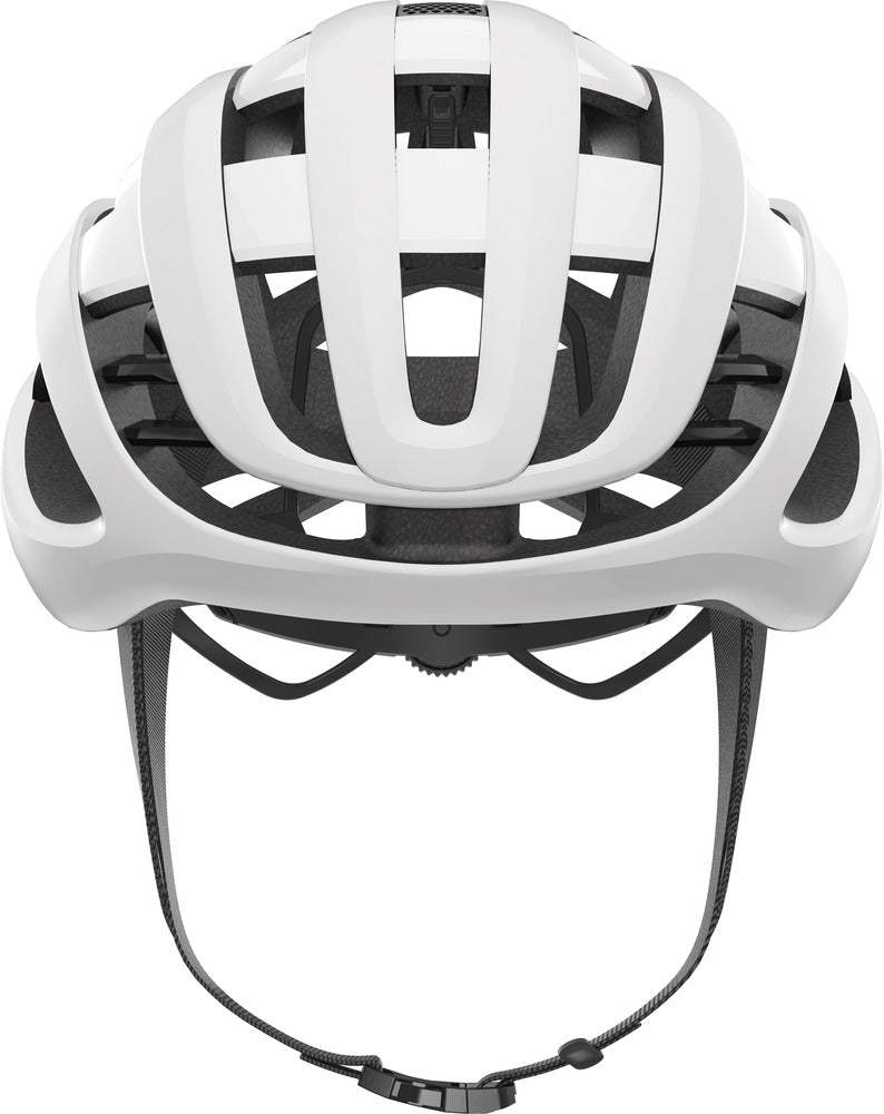 fahrrad helm weiss Abus Airbreaker weiß Rennradhelm | polar white matt