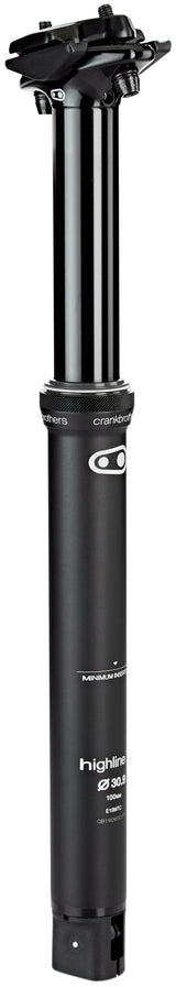 Crankbrothers Highline 3 Teleskop Sattelstütze Ø30,9mm schwarz