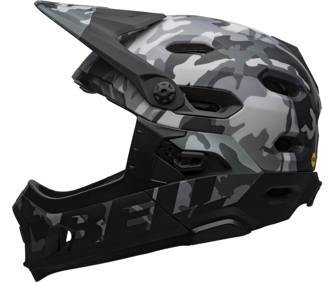 Bell Super DH Mips matte/gloss black camo