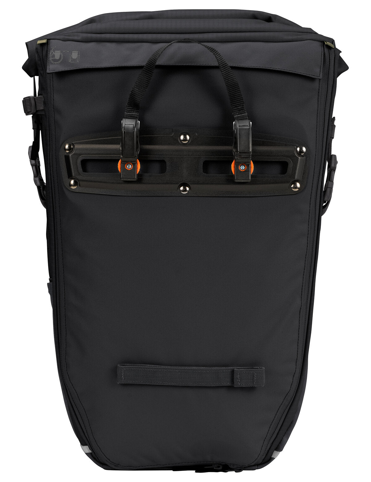 vaude 2-in-1-fahrradtasche citygo bike 23 l VAUDE CityGo Bike 23 II schwarz Gepäckträgertasche | black
