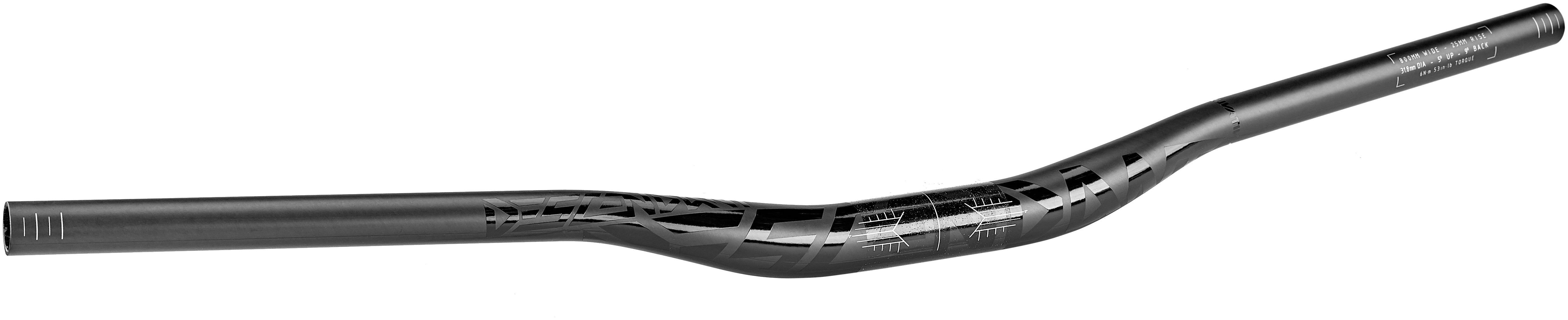 Truvativ Descendant Riser Carbon DH Lenker Ø31,8mm 25mm schwarz