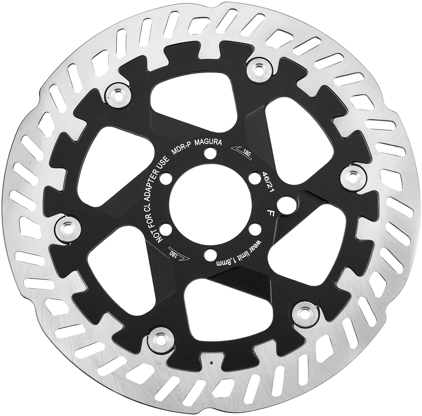 Magura MT eSTOP Optimiertes Kit mit 7.S MDR-P 6-Loch Ø180mm Bremsscheibe und Bremsbeläge