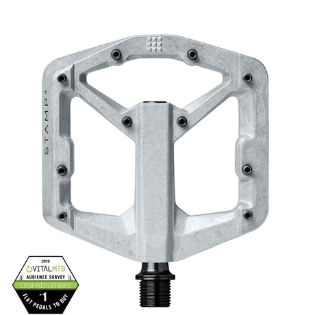 Crankbrothers Stamp 2 Small Plattform-Pedal  raw silver