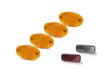 ACID Reflektorset für Lenker / Sattelstütze