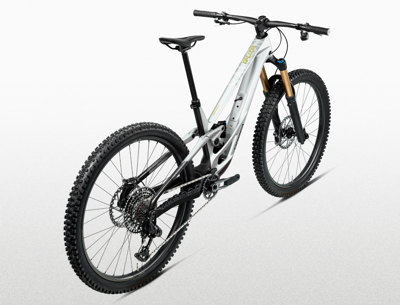 Orbea RALLON E10 White Chic - Diamond Black (Gloss) (2027)