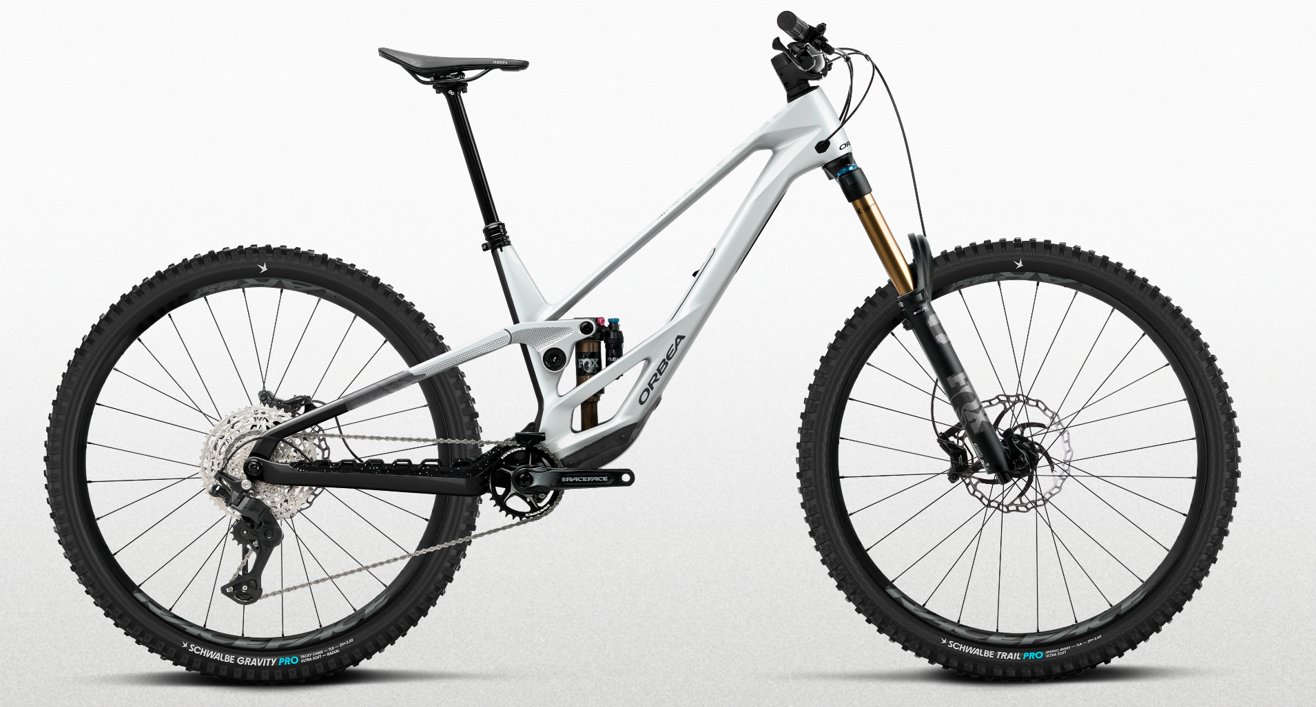 Orbea RALLON E10 White Chic - Diamond Black (Gloss) (2027)